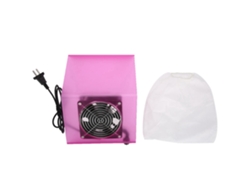 Aspiradora de un solo ventilador para extracción de polvo de uñas de 18 W para salones de manicura.