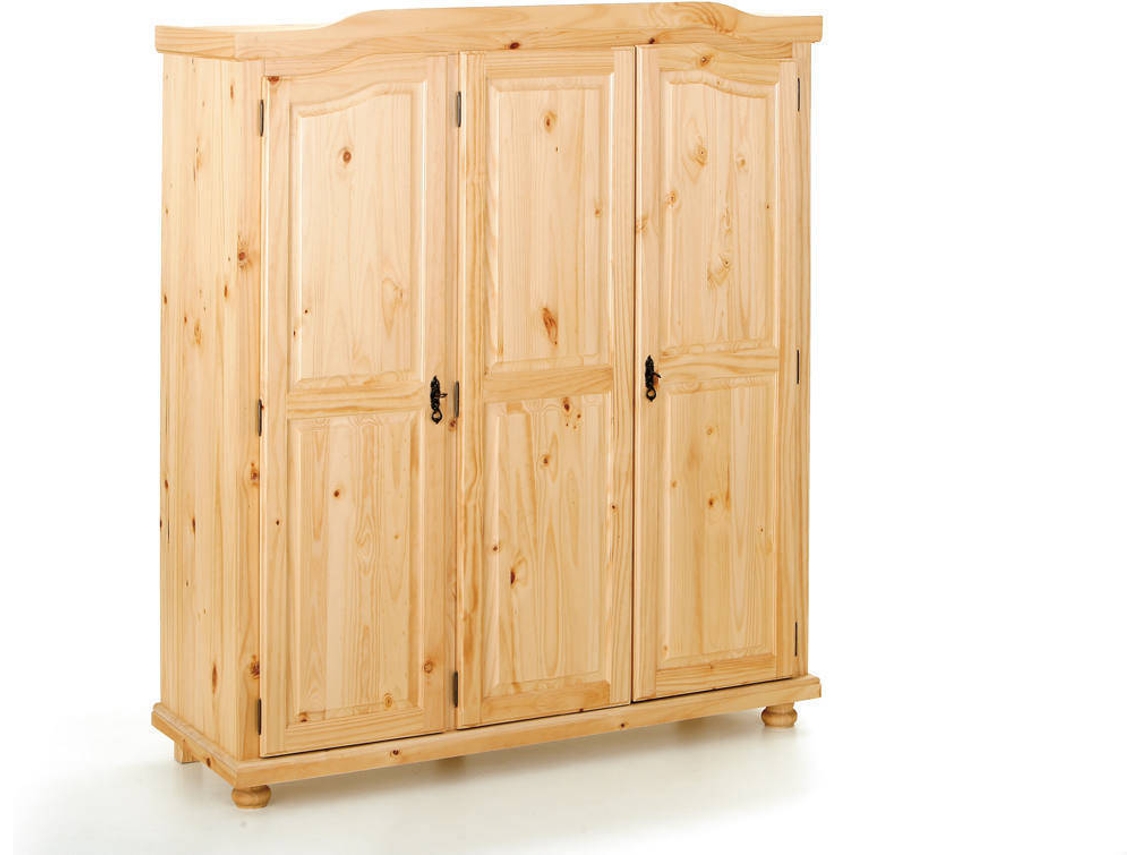 Armario DMORA Roble (Madera - 150x180x56 cm)