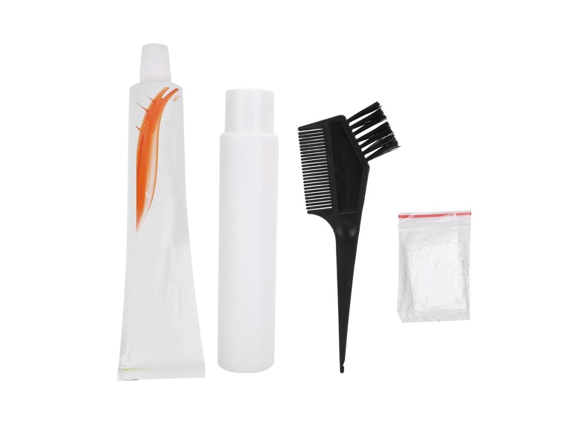 Crema decolorante para el cabello 2026 - 80 ml - Crema oxidante para el cabello - Tinte floral rojo - Herramienta 8.45