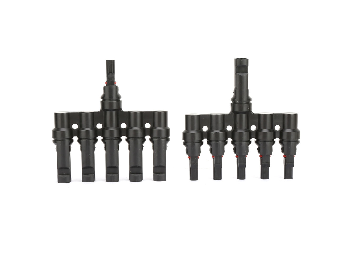 2026velora-conector Divisor De Cable De Panel Solar 5t 5 Ramas Ac/dc Adaptador Ip67