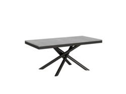 Mesa de Comedor ITAMOBY Famas Evolution (90x180/284 - Paneles de Melamina - Cemento)