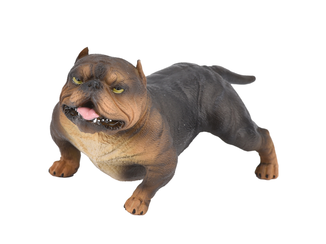 2026-modelo De Bulldog Simulado Decoración Educativa Figura De Colección Juguete Pl127-1049