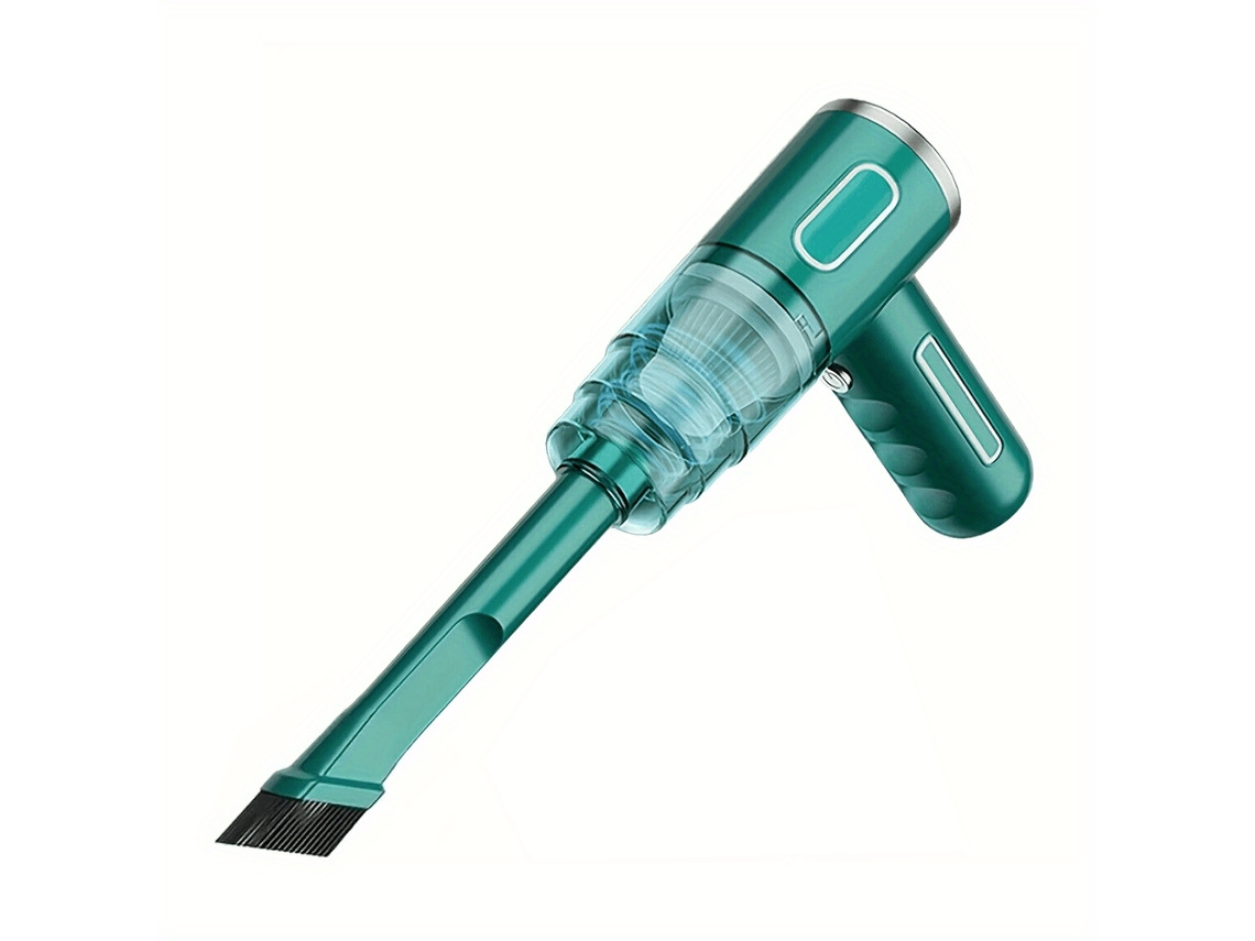 Aspiradora portátil para coche de 6000 pa con dos filtros, color verde Siurn