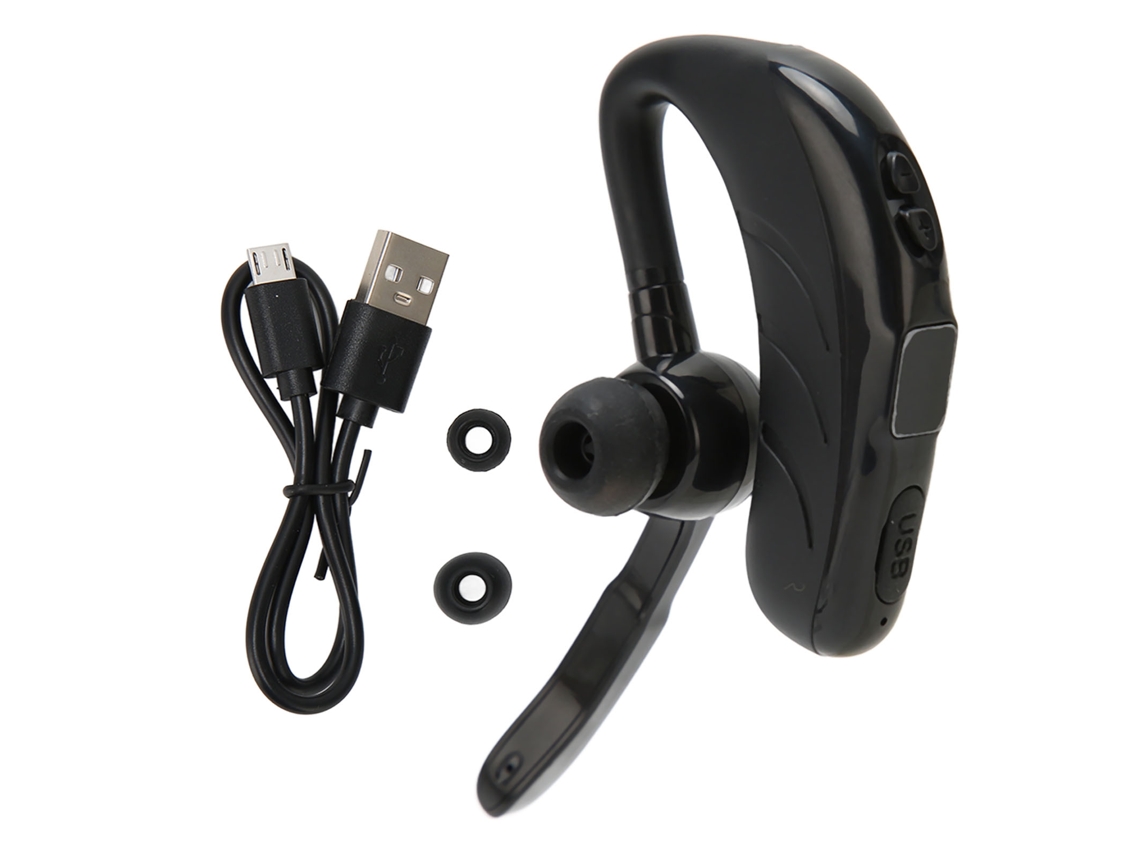 Auriculares Bluetooth Mono Inalámbricos Con Indicador De Encendido Para Llamadas Hd.