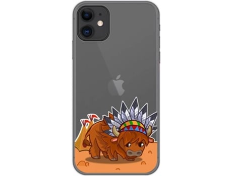 Carcasa iPhone 11 (6.1) TUMUNDOSMARTPHONE Bufalo Multicolor