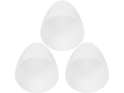 Juego De 3 Lámparas De Mesilla De Noche De Plástico Suave Mm Para Dormitorio