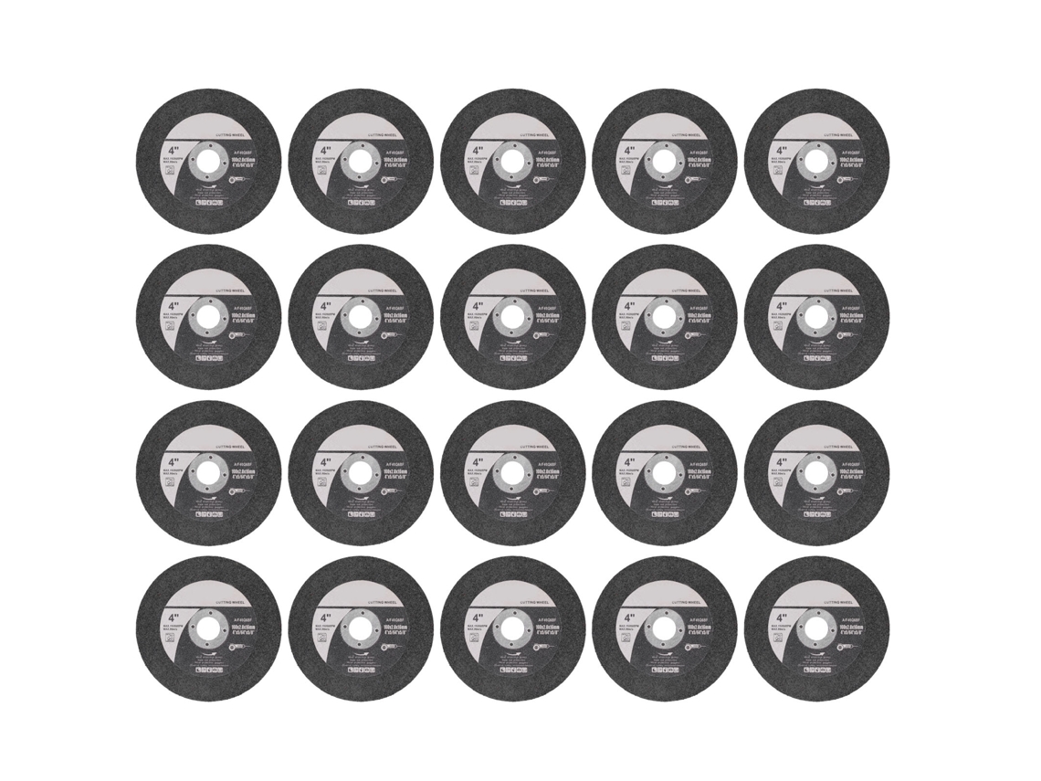 20 Piezas De Rueda De Corte Rápido Y Limpio Para Procesamiento De Metal, Diámetro Externo 100mm, Diámetro Interno 16mm
