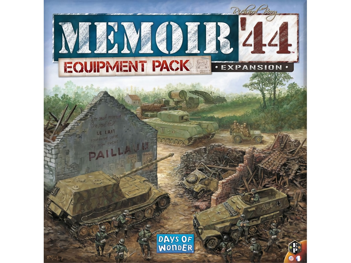 Expansión de Juegos DAYS OF WONDER Memoir 44: equipment pack (Edad Mínima Recomendada: 8 años)