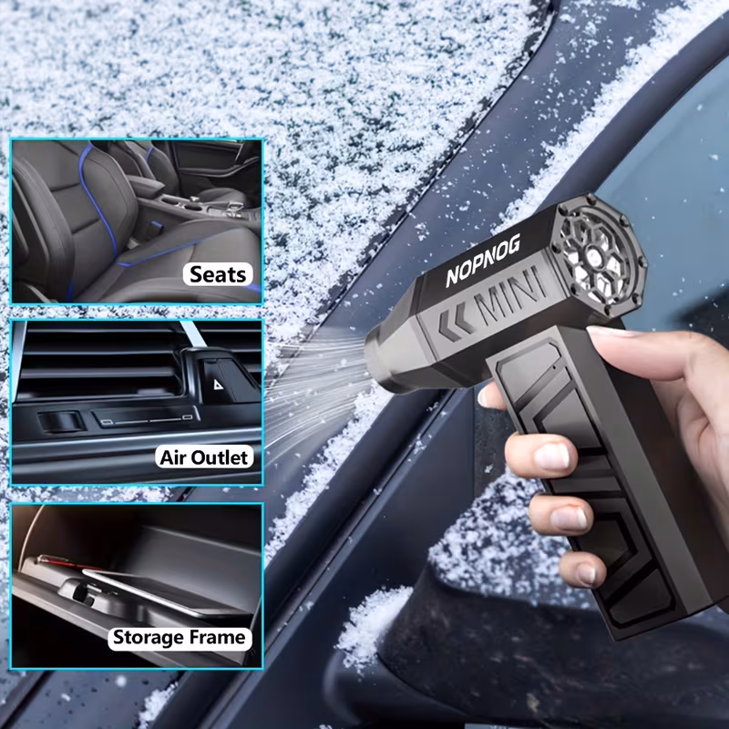 Secador de pelo inalámbrico con turbina, limpieza de piezas de automóvil, remoción de nieve y eliminación de polvo eléctrica Stelasplen