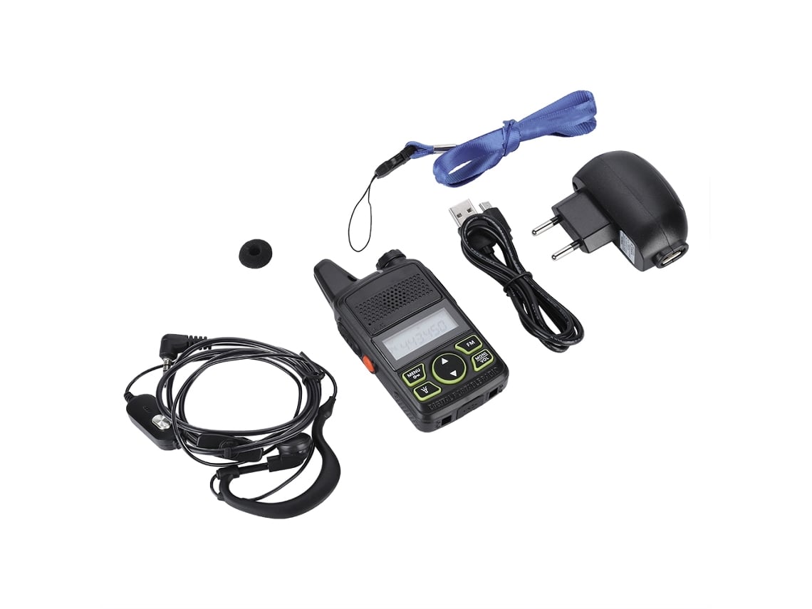 Radio Walkie Talkie (20 canales, 400-470 MHz)