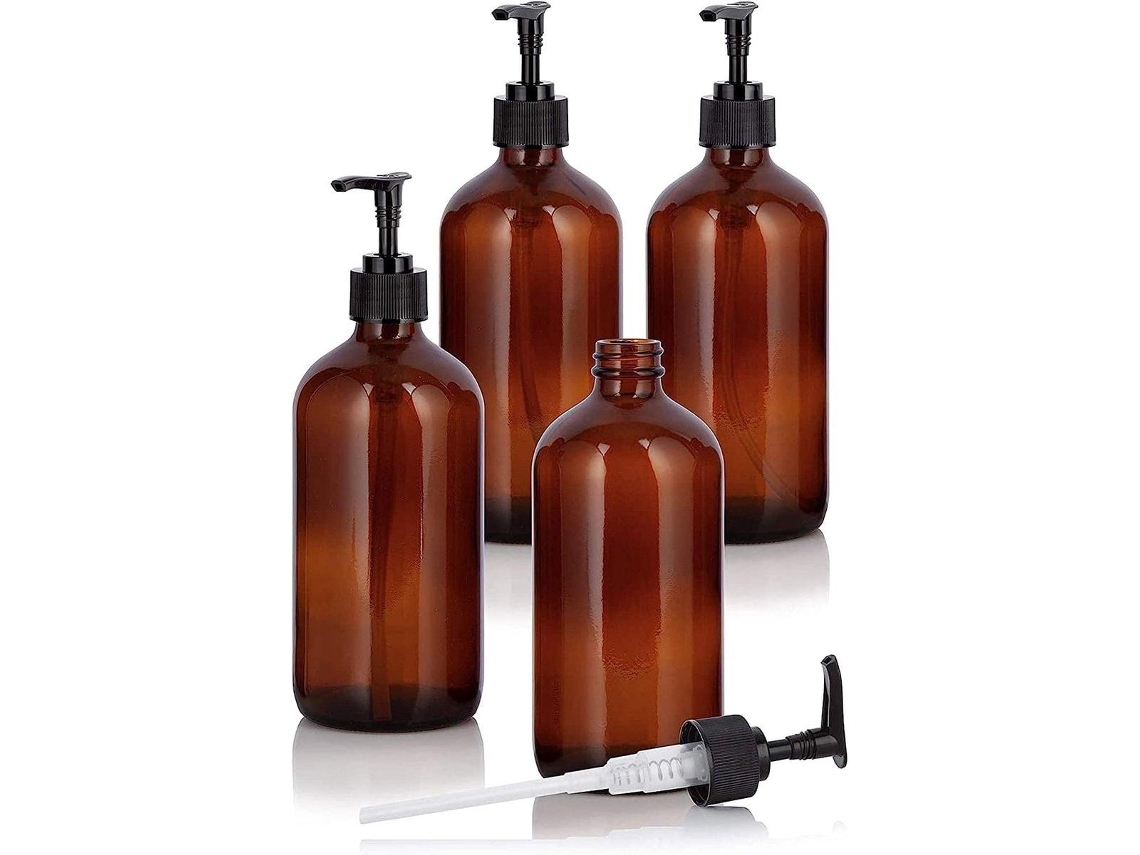 Dispensador de jabón de plástico para mascotas de 500 ml Mdug