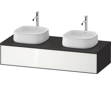 Lavabo de consola DURAVIT Zencha 1300x550mm,1 extraíble 2 recortes ZE4813B