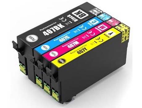 Cartucho de Tinta 26Ml Cian para Epson Wf-4745 Series-1.9Kc13T07U240