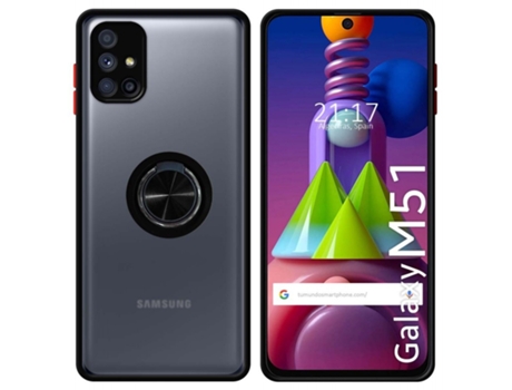 Carcasa Samsung Galaxy M51 TUMUNDOSMARTPHONE Anillo Negro