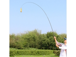 Caña De Pescar Telescópica Ultraligera De Fibra De Carbono Portátil Para Pesca En Ríos Y Arroyos