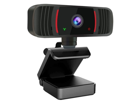 Cámara Web con Micrófono para Escritorio 1080P HD Cámaras Web USB Cámara de Computadora para Computadora Portátil Negro BISBISOUS