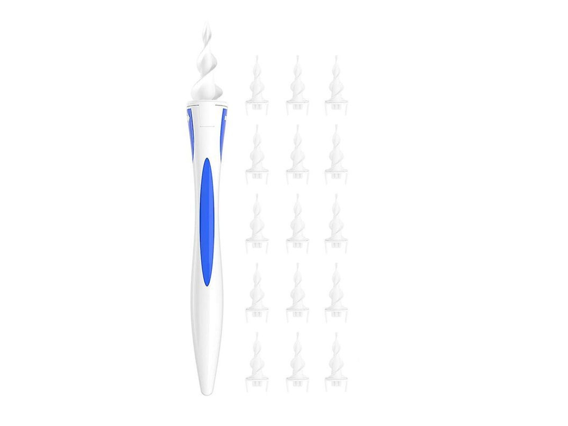 Kit De Limpieza De Oídos Humanos Con 16 Puntas Seguras, Suaves Y Reutilizables.