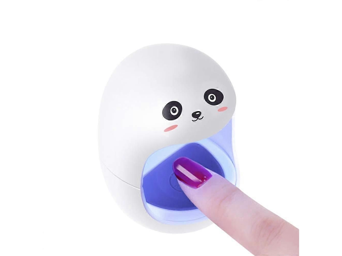 Lámpara de fototerapia para uñas Cinbos Mini, linda lámpara USB UV Gel con forma de huevo, secador de luz solar LED para terapia, sensor automático Art Too GOKOCO