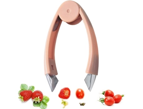 Descorazonador de fresas, removedor de tallos, descorazonador de tomates, pinzas para patatas, cortador de zanahorias, pelador de piña, Clip para f...