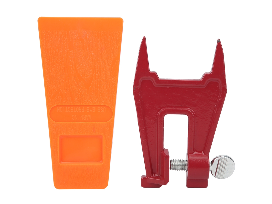 Cuña De Amolar Naranja De 5,5 Pulgadas Con Soporte Para Placa Guía, Accesorio Para Motosierra.