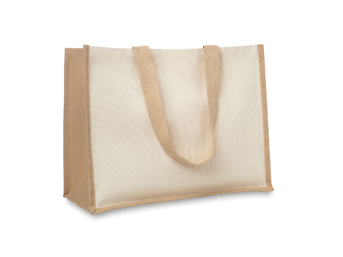 Bolsa De La Compra Yute Y Lona