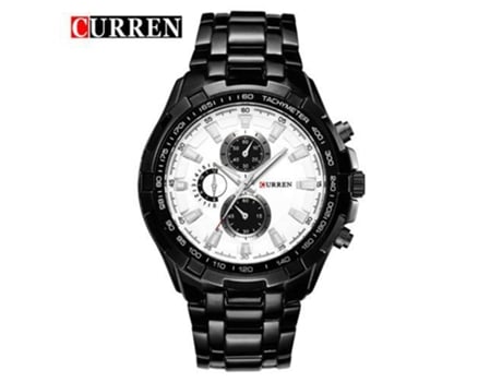 Relojes para Hombre Cronógrafo de Acero Inoxidable Reloj de Moda Elegante e Impermeable para Hombres Reloj Informal de Negocios-Color 4 LUUCOZK