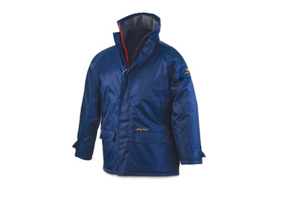 Ropa abrigo parka nautica azul xl   288ppa con forro polar