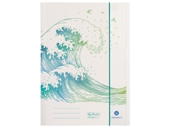 Carpeta HERLITZ Greenline Wave A4