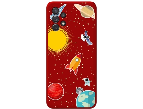 Carcasa Samsung Galaxy A72 TUMUNDOSMARTPHONE Espacio Rojo