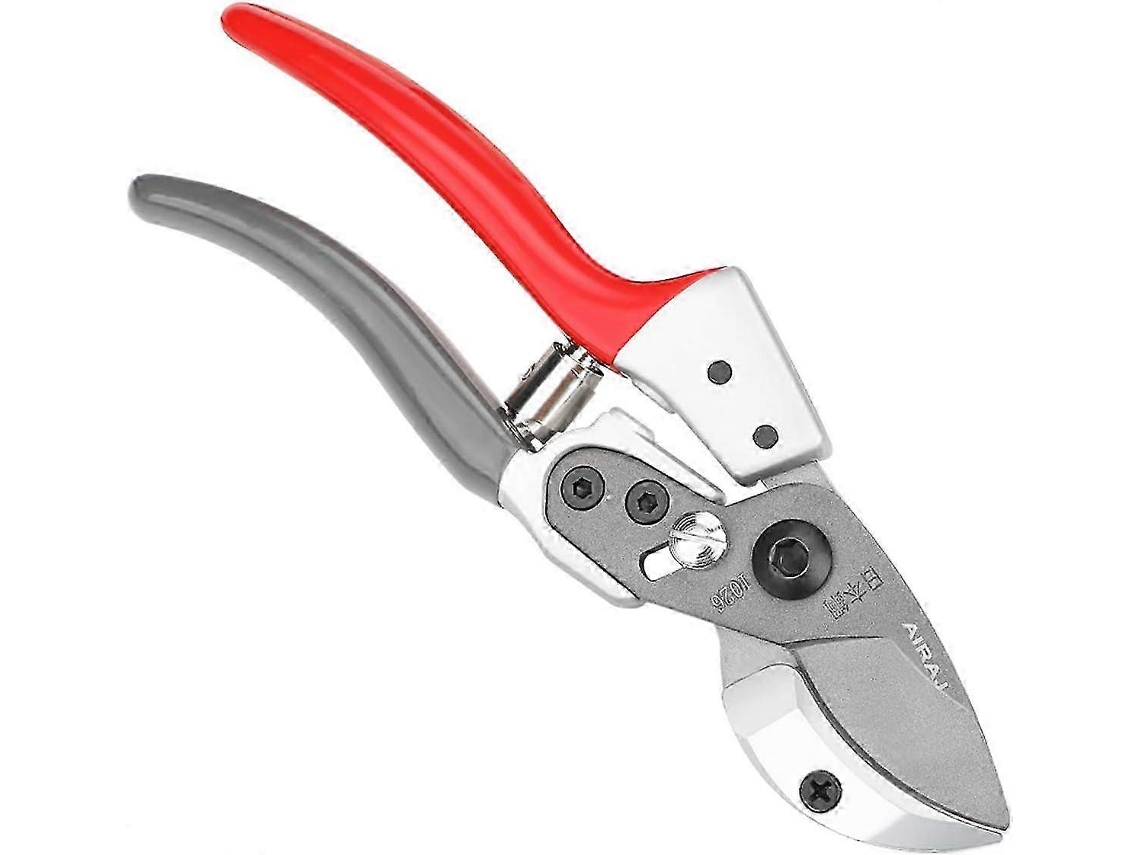 Left Handed Bypass Secateurs, Professional Pruning Shears For Gardening, Lifetime Service Included, Heavy-duty Cutting Up To 30mm, Ergonom Uo