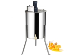 Extractor de Miel Eléctrico de 140W en Acero Inoxidable para Cuadros Tekmaquinas de 4/8"