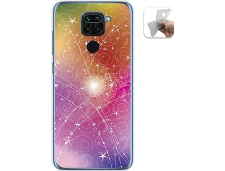 Carcasa Xiaomi Redmi Note 9 TUMUNDOSMARTPHONE Abstracto Multicolor