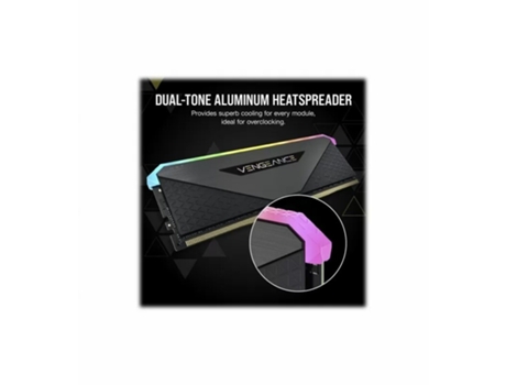 Memoria RAM DDR4 CORSAIR Vengeance RGB RT (2 x 8 GB - 3200 Mhz - Negro)