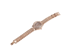 Reloj De Cuarzo Para Mujer Con Números Romanos, Piedras De Diamantes Y Diseño Luminoso Para Fiestas Y Oficina.