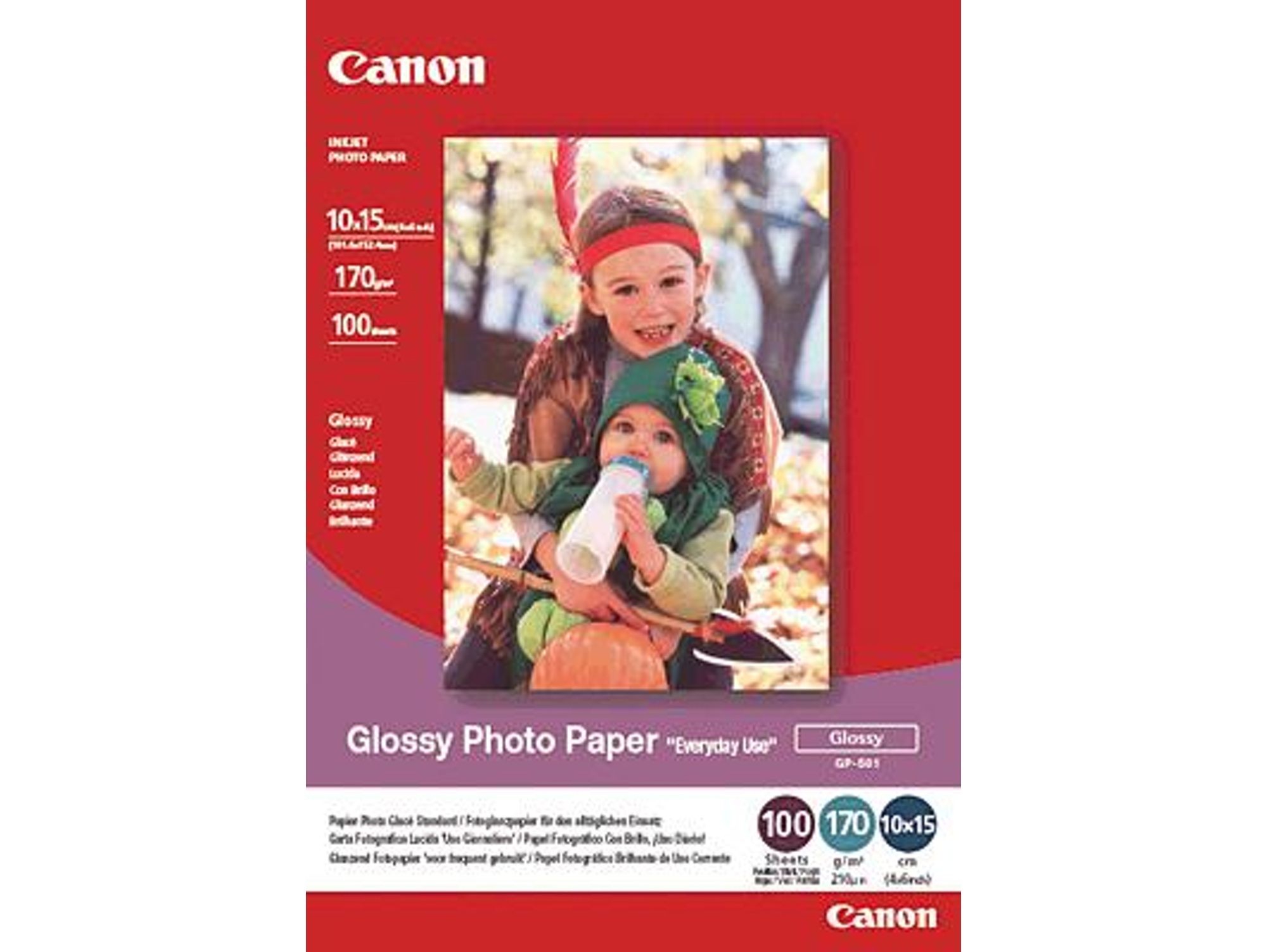 Papel Fotográfico CANON GP-501 10X15