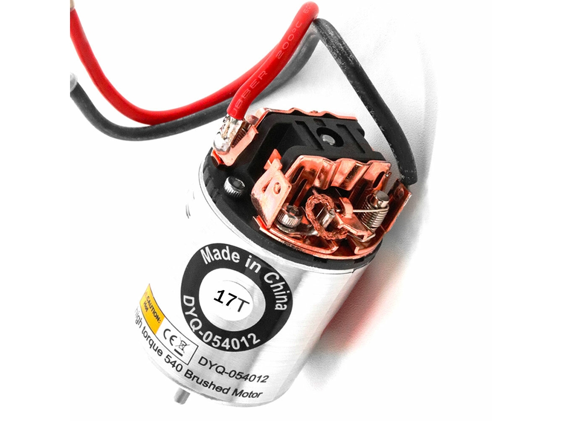 Motor 540 resistente al agua con escobillas (12, 17, 22, 29 y 40 dientes) para coche teledirigido 1/10 Axial SCX10 Axi03007 90046 Tras TRX4 Redcat Gen8.