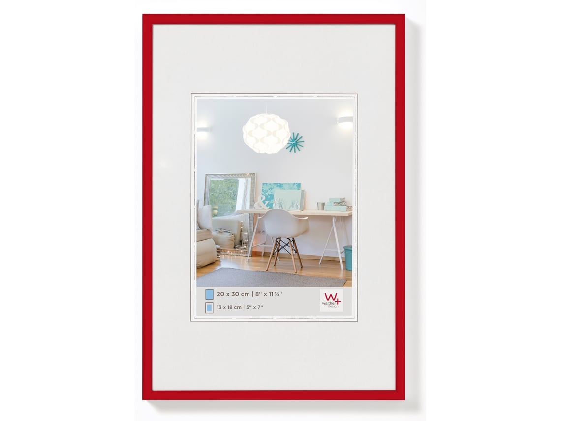 Marco lifestyle tamaño 50X70 rojo MY PERFECT DESIGN