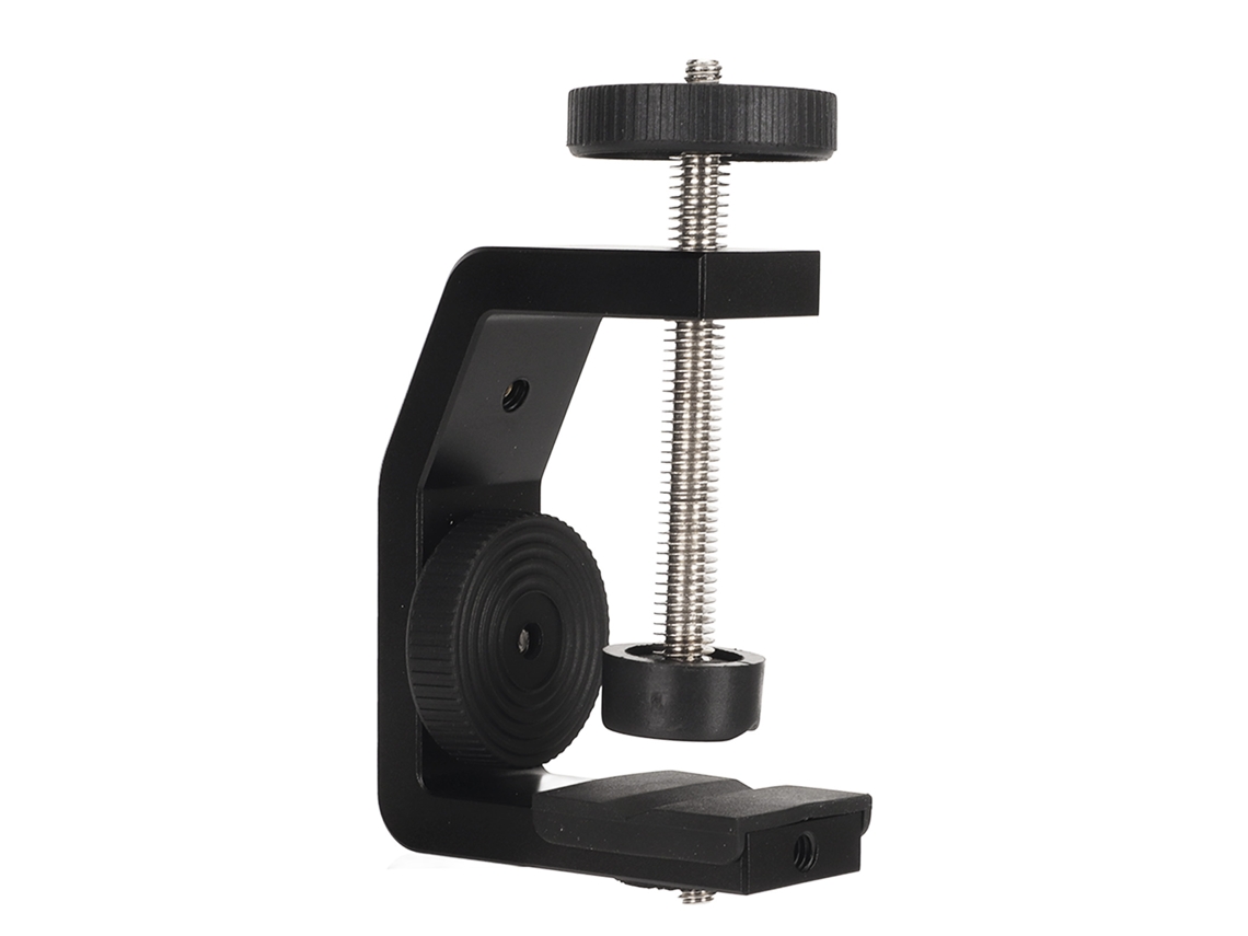 Pescoço C Universal Metal Robusto Ajustável Com Parafusos De Fixação De 1/4 Polegada Para Tripé E Estante De Luz