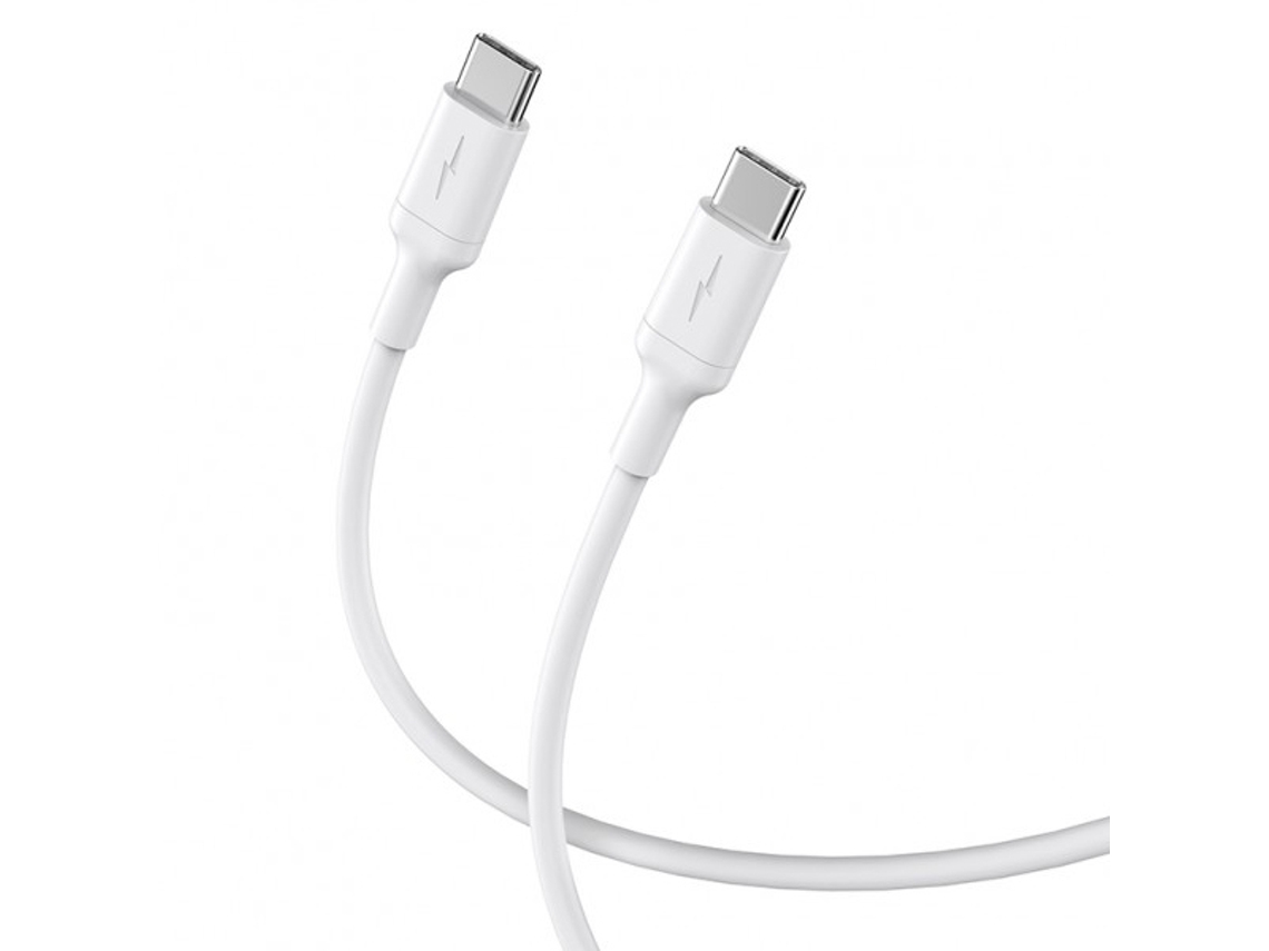 Cable para Apple iPad mini (6.ª geração) LEKUS Tipo C 60W 3.0A Blanco
