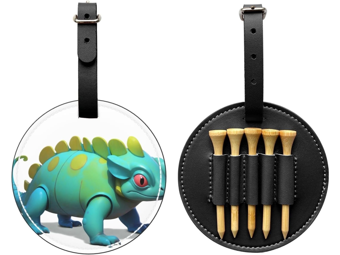 Bolsa de golf Black Chameleon Concrete para tees: fácil de transportar y más eficiente para jugar al golf.