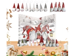 Calendario De Adviento Festivo - Gnomo Navideño,