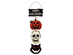 Letrero De Bienvenida De Halloween Para La Puerta Principal, Decoración De Entrada De Casa, Navidad, Halloween