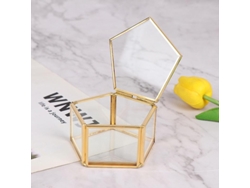 Estuche para joyería de aleación metálica con pequeño adorno de tortuga esmaltada - Hengjian
