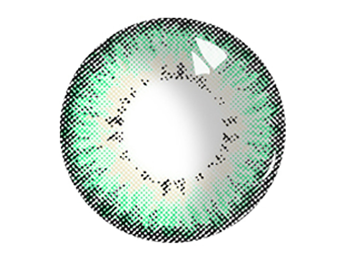 Lentes De Contacto De 14,2mm Anuales En Color Verde, Grado 0, Accesorio Para Ojos Vante