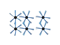 6 piezas de robot de limpieza compatibles con el cepillo lateral Philips FC8603.