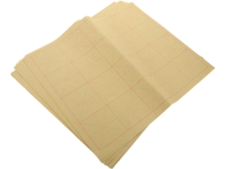 Papel De Arroz Para Caligrafía China, 140 Hojas, 8 Cm X 20 Cuadrados, Práctica Xuan.