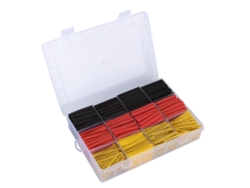2026-as-800 Piezas De Tubería Termorretráctil Rojo Amarillo Negro Para Protección De Cables Y Alambre Juego Combinado