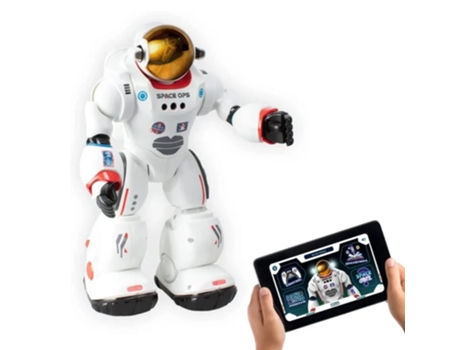 Robot Xtrem Bots Charlie The Astronaut Blanco
