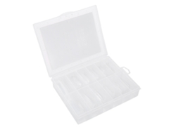 120 Uñas Postizas Transparentes con Cobertura Total para Extensiones y Decoración de Uñas 1