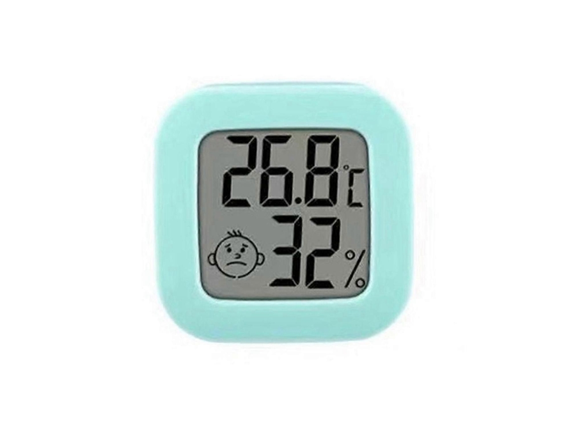 Termómetro facial electrónico mini para uso doméstico y de oficina con pantalla LCD. GOKOCO